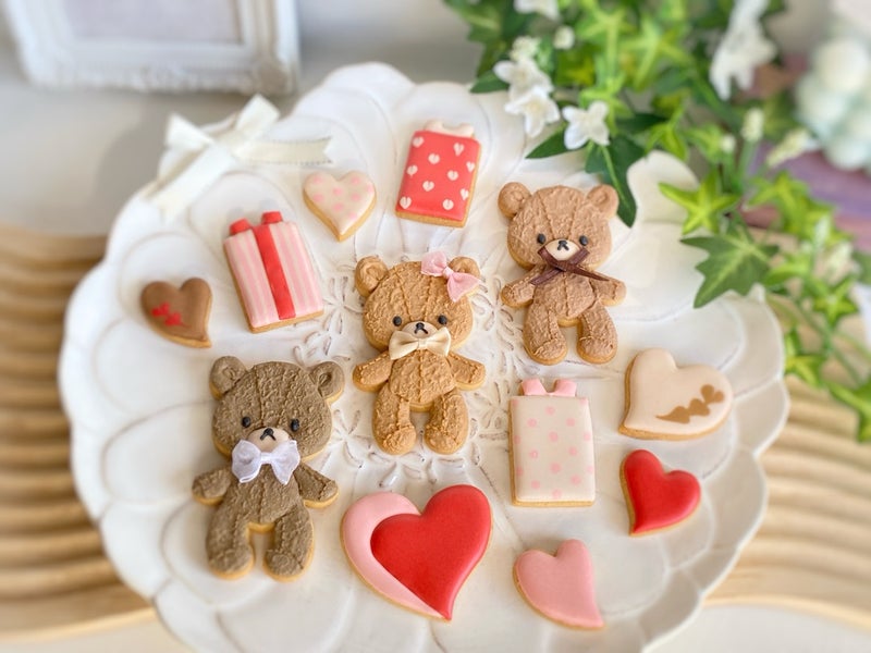 【募集】くまちゃんとハートクッキーレッスン